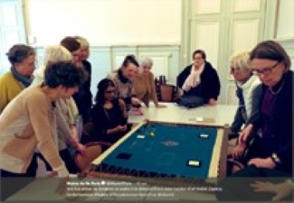 Atelier d’initiation à la broderie d’art à la Mairie du 9ᵉ arrondissement de Paris