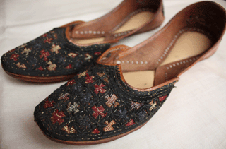 chaussure indienne femme