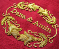 couverture de livre brodé couverture de livre brodé sur mesure