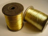 Fil métallique pour broderie d'or