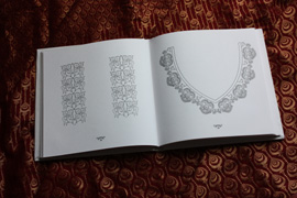 motif broderie indienne